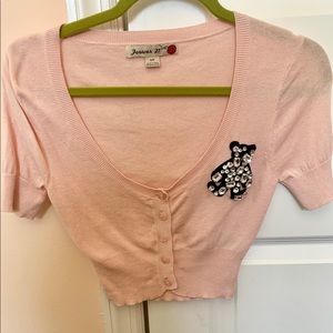 Forever 21 pale pink cardigan